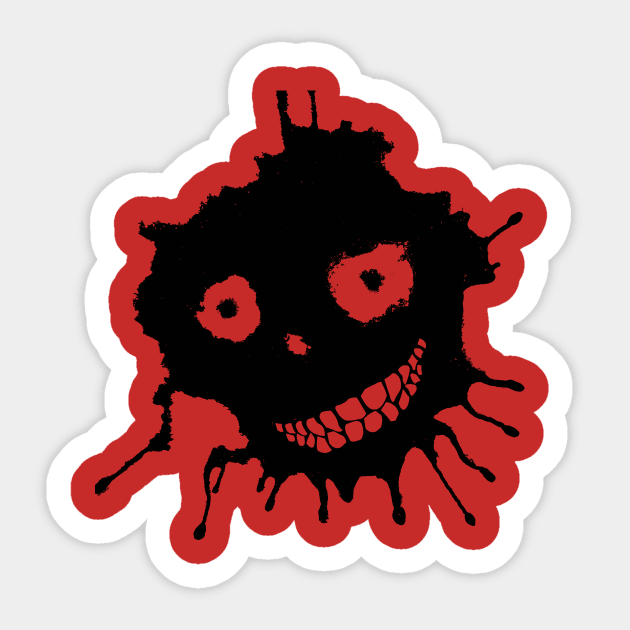 coffee stain Sticker by El-Ektros